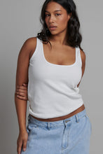 Load image into Gallery viewer, JORDY TANK - WHITE
