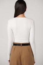 Load image into Gallery viewer, LARA BODYSUIT - WHITE