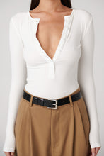 Load image into Gallery viewer, LARA BODYSUIT - WHITE