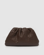 Load image into Gallery viewer, Izoa Vincenza Woven Bag Chocolate