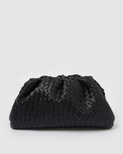 Load image into Gallery viewer, Izoa Vincenza Woven Bag Black