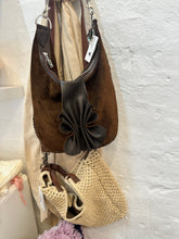 Load image into Gallery viewer, Sienna Suede Chocolate with Ruffle