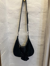 Load image into Gallery viewer, Sienna Suede Black with Studs and Ruffle