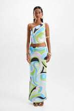 Load image into Gallery viewer, City Maxi Skirt - Mars Blue (sold as a set)