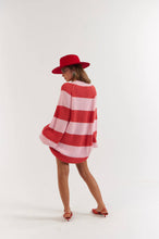 Load image into Gallery viewer, La Bohème Girls Elsie Knit Cardigan Candy Stripe