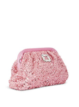 Load image into Gallery viewer, Pink Sequin Clutch Bag