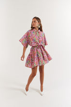Load image into Gallery viewer, La Bohème Girls Moxie Mini Dress Cotton Agate Candy Apple