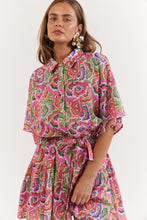 Load image into Gallery viewer, La Bohème Girls Moxie Mini Dress Cotton Agate Candy Apple