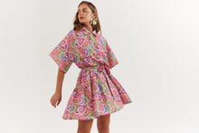 Load image into Gallery viewer, La Bohème Girls Moxie Mini Dress Cotton Agate Candy Apple