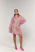 Load image into Gallery viewer, La Bohème Girls Clyde Shirt Cotton Agate Candy Apple