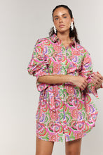 Load image into Gallery viewer, La Bohème Girls Clyde Shirt Cotton Agate Candy Apple