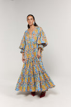 Load image into Gallery viewer, La Bohème Girls Leilani Maxi Cotton Agate Azure