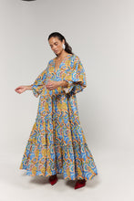 Load image into Gallery viewer, La Bohème Girls Leilani Maxi Cotton Agate Azure