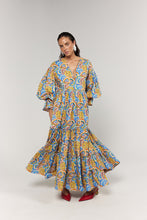 Load image into Gallery viewer, La Bohème Girls Leilani Maxi Cotton Agate Azure
