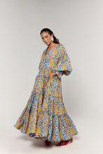 Load image into Gallery viewer, La Bohème Girls Leilani Maxi Cotton Agate Azure