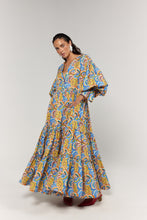Load image into Gallery viewer, La Bohème Girls Leilani Maxi Cotton Agate Azure