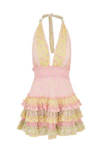 Load image into Gallery viewer, Quintelle Cotton Mixed Print Mini Dress