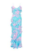 Load image into Gallery viewer, Rialto Pastel Ruffle Maxi Dress