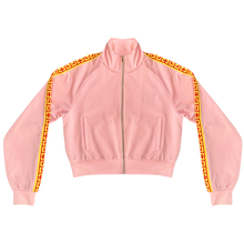 Load image into Gallery viewer, PINK "GEO" TRACK JACKET