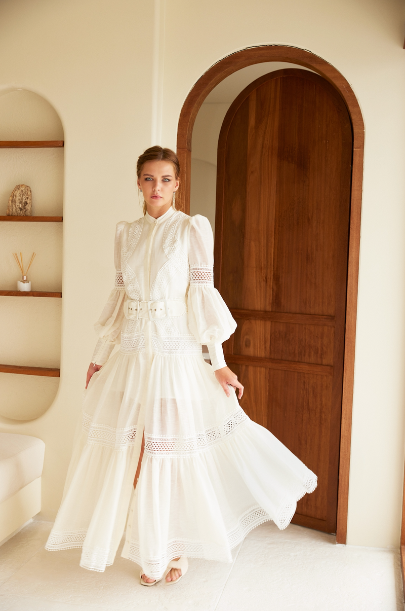 Snow White Maxi Dress