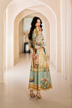 Load image into Gallery viewer, Coral Peacock Maxi Skirt