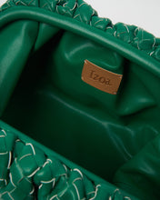 Load image into Gallery viewer, Izoa Vincenza Woven Bag Green