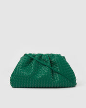 Load image into Gallery viewer, Izoa Vincenza Woven Bag Green