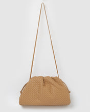 Load image into Gallery viewer, Izoa Vincenza Woven Bag Tan
