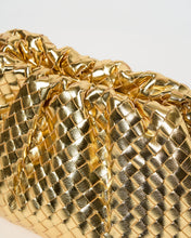 Load image into Gallery viewer, Izoa Vincenza Woven Bag Gold