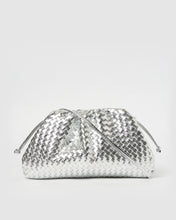 Load image into Gallery viewer, Izoa Vincenza Woven Bag Silver