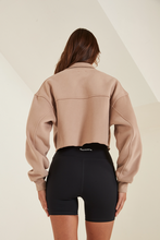 Load image into Gallery viewer, Arlo Crop 1/2 Zip Sweater