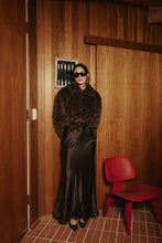 Load image into Gallery viewer, Hailey Faux Fur Bomber Jacket - Chocolate Leopard