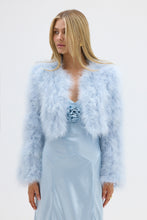 Load image into Gallery viewer, Manhattan Crop Jacket - Powder Blue