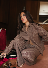Load image into Gallery viewer, Cocky Plaid Box Pant
