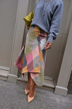 Load image into Gallery viewer, Argyle Wool Blend Skirt