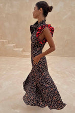 Load image into Gallery viewer, Cherry Leopard Remi Dress