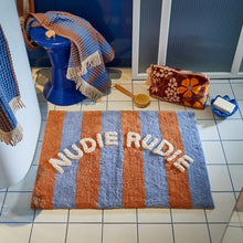 Load image into Gallery viewer, ZELIA NUDIE RUDIE BATH MAT- BLUE JAY