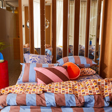 Load image into Gallery viewer, BLANCA RIC-RAC CUSHION - COSMOS