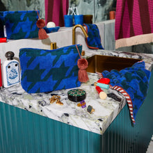 Load image into Gallery viewer, VINITA TERRY POUCH - LAPIS