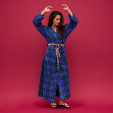 Load image into Gallery viewer, VINITA TOWELLING ROBE - LAPIS