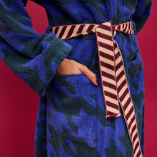 Load image into Gallery viewer, VINITA TOWELLING ROBE - LAPIS