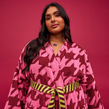 Load image into Gallery viewer, VINITA TOWELLING ROBE - COSMOS