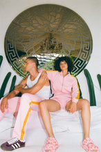 Load image into Gallery viewer, PINK "GEO" TRACK SHORTS