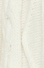 Load image into Gallery viewer, Cream Chunky Cable Knit Cardi