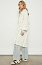 Load image into Gallery viewer, Cream Chunky Cable Knit Cardi