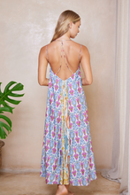 Load image into Gallery viewer, Alita Lara Maxi Dress - Aquarius Patchwork