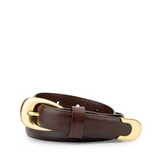Load image into Gallery viewer, THE ANDRIA BELT IN TUSCAN SADDLE
