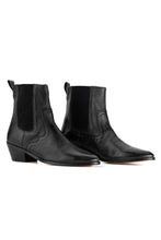 Load image into Gallery viewer, Cubana Heeled Boot - Black Leather