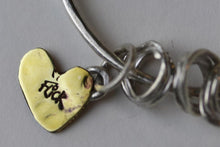 Load image into Gallery viewer, Flick Doodad Bangle, Silver & Brass