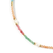 Load image into Gallery viewer, TANGO GEMSTONE AND PEARL NECKLACE